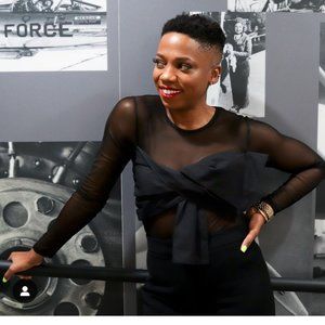 Zara Black Sheer Long Sleeve Bow Front Top